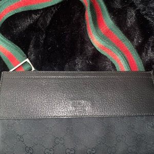 Authentic Gucci sherry webbing bag